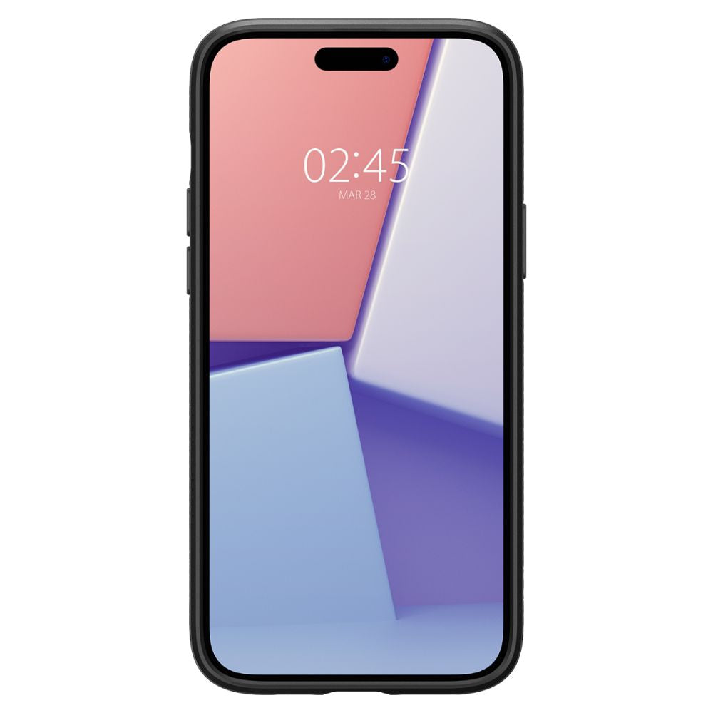 ETUI SPIGEN LIQUID AIR IPHONE 15 PLUS CZARNE