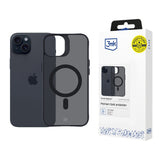 ETUI APPLE IPHONE 15 PLUS - 3MK SMOKE MAGCASE