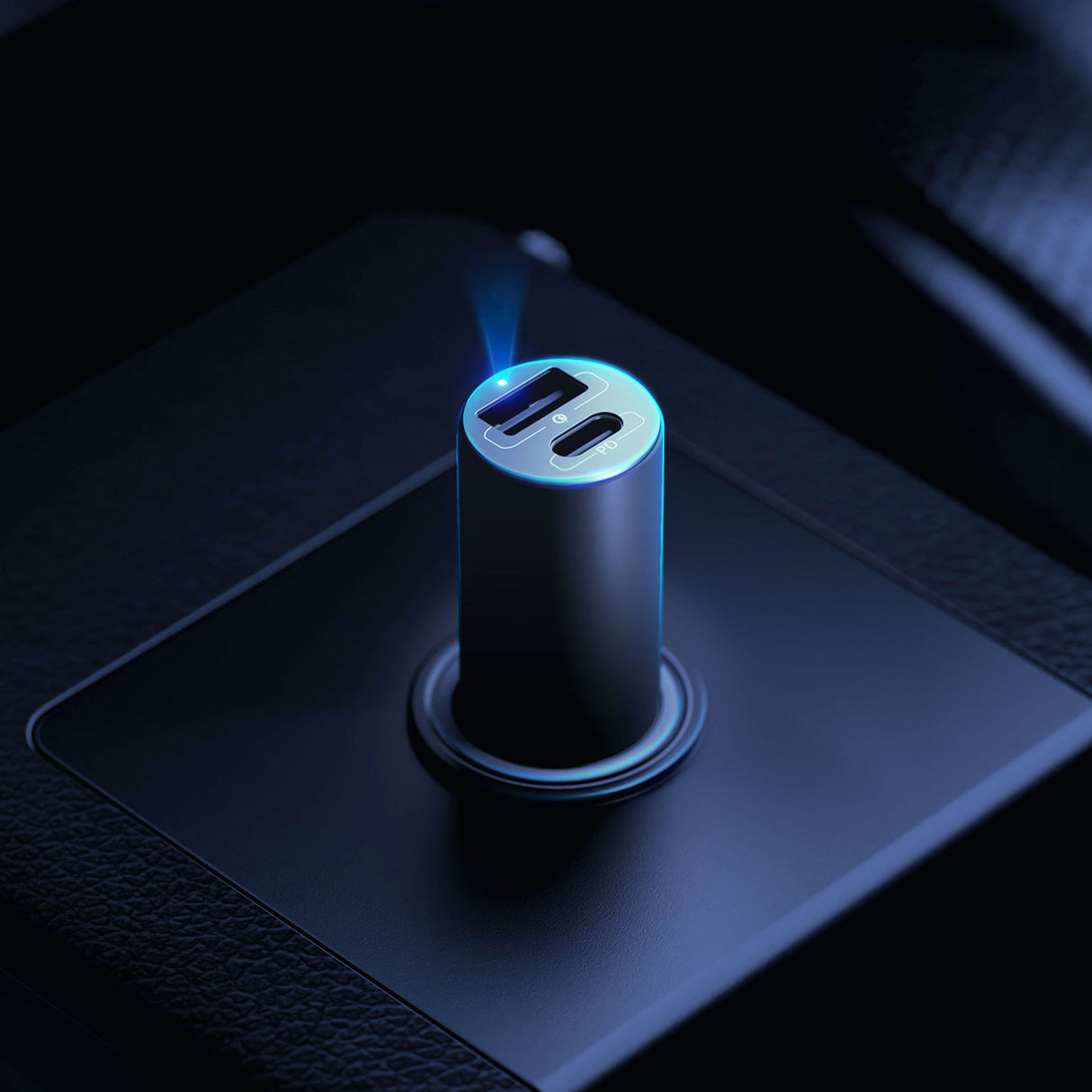 ŁADOWARKA SAMOCHODOWA 3MK HYPER 100W PD QC PPS 1 USB I 1 USB C SILVER/GRAY SZARA