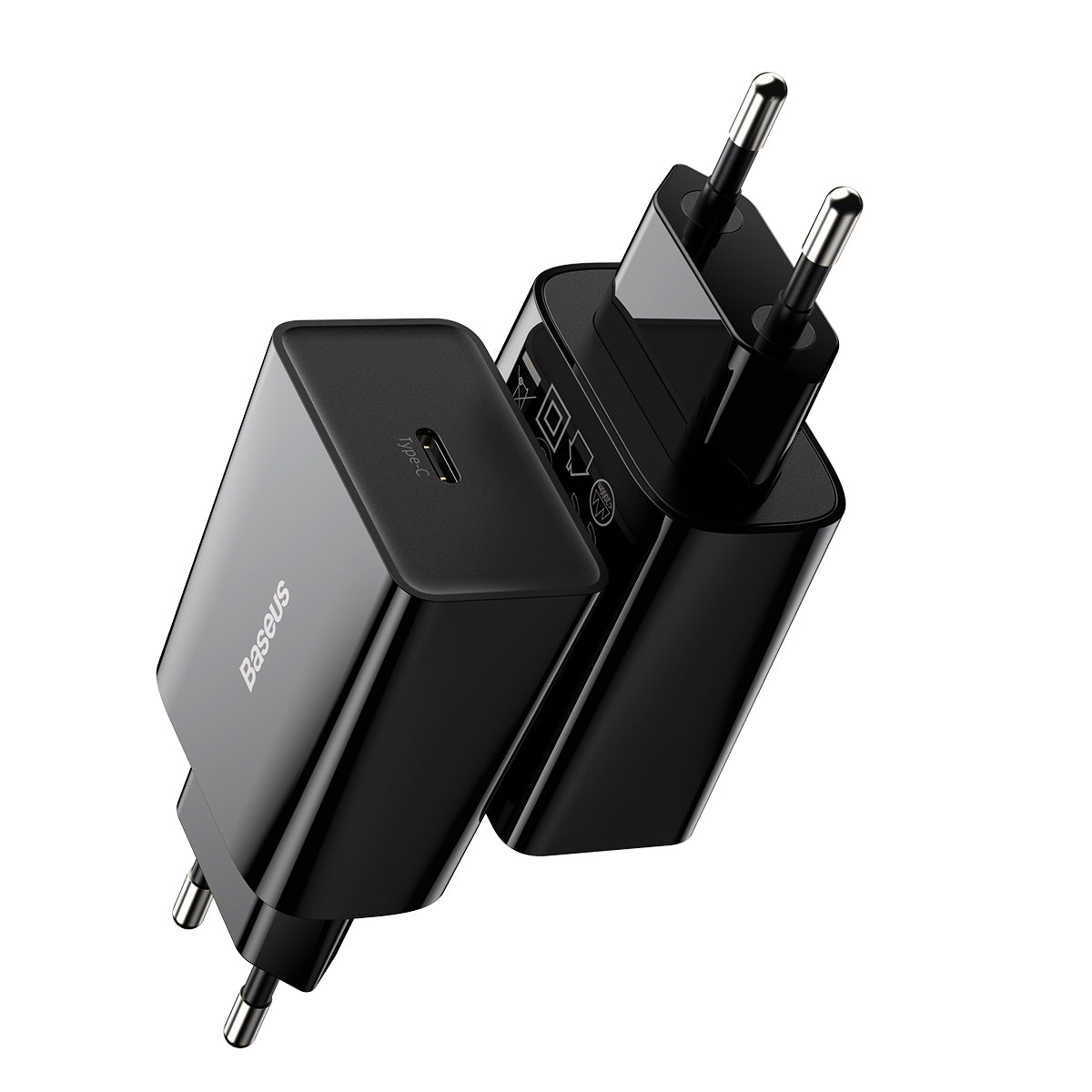 BASEUS ŁADOWARKA SIECIOWA SPEED MINI PD 20W 1X USB-C CZARNA