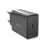 BASEUS ŁADOWARKA SIECIOWA SPEED MINI PD 20W 1X USB-C CZARNA