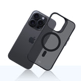 ETUI APPLE IPHONE 15 PRO - 3MK SMOKE MAGCASE