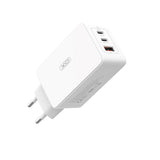 XO ŁADOWARKA SIECIOWA CE13 PD QC 3.0 65W 1X USB 2X USB-C BIAŁA + KABEL USB-C - USB-C
