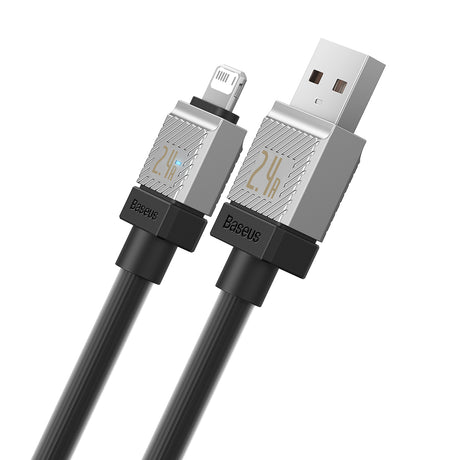 BASEUS KABEL COOLPLAY USB - LIGHTNING 1M 2,4A CZARNY