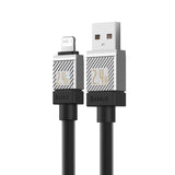 BASEUS KABEL COOLPLAY USB - LIGHTNING 1M 2,4A CZARNY