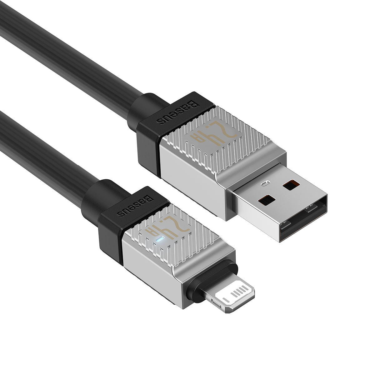 BASEUS KABEL COOLPLAY USB - LIGHTNING 1M 2,4A CZARNY
