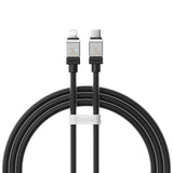 BASEUS KABEL COOLPLAY USB-C - LIGHTNING 1M 20W CZARNY