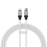 BASEUS KABEL COOLPLAY USB-C - LIGHTNING 2M 20W BIAŁY