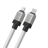 BASEUS KABEL COOLPLAY USB-C - LIGHTNING 2M 20W BIAŁY