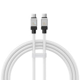 BASEUS KABEL COOLPLAY USB-C - USB-C 1M 100W BIAŁY