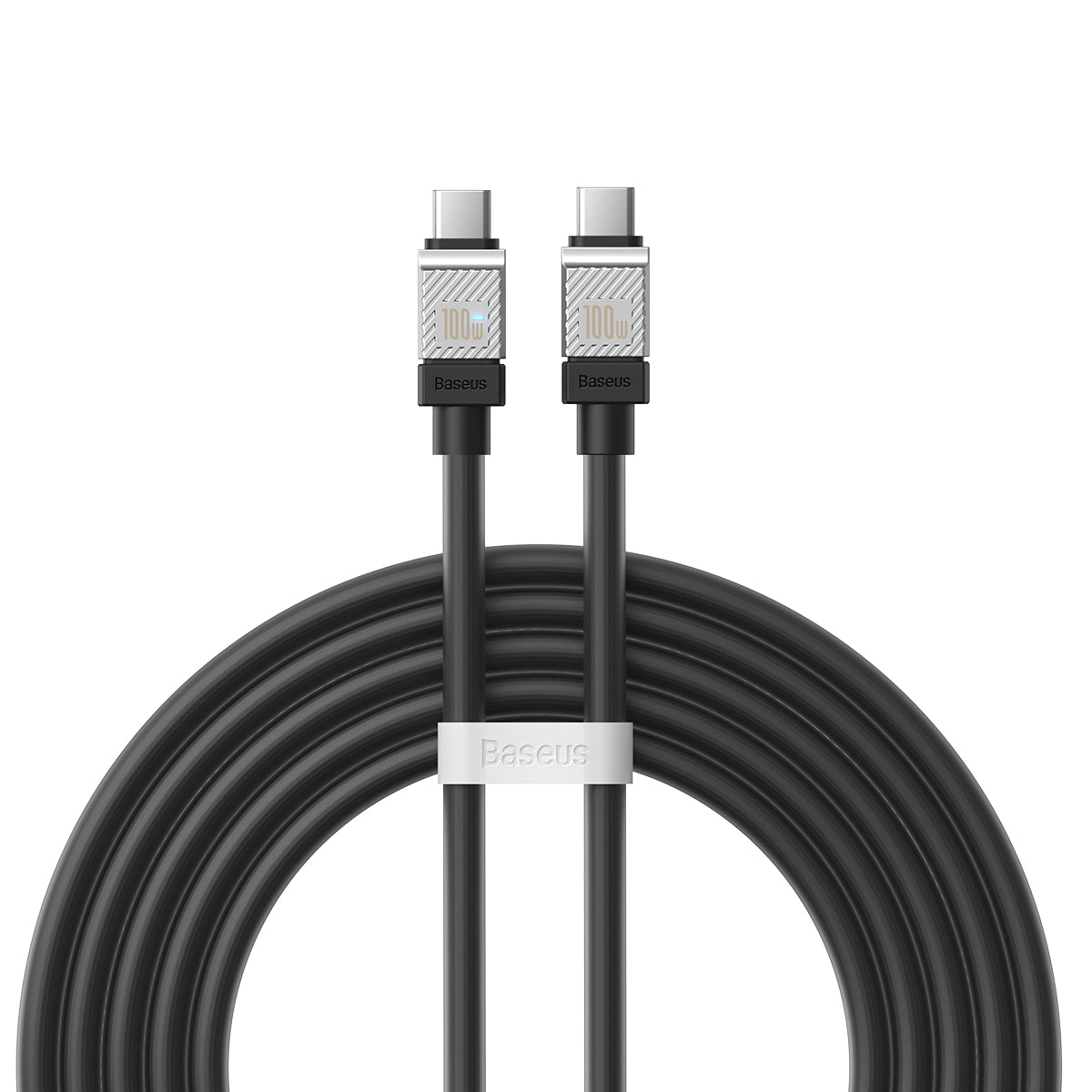 BASEUS KABEL COOLPLAY USB-C - USB-C 2M 100W CZARNY