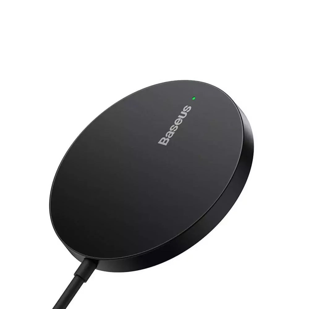 BASEUS ŁADOWARKA INDUKCYJNA SIMPLE MINI 3 15W CZARNA MAGNETYCZNA