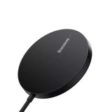 BASEUS ŁADOWARKA INDUKCYJNA SIMPLE MINI 3 15W CZARNA MAGNETYCZNA