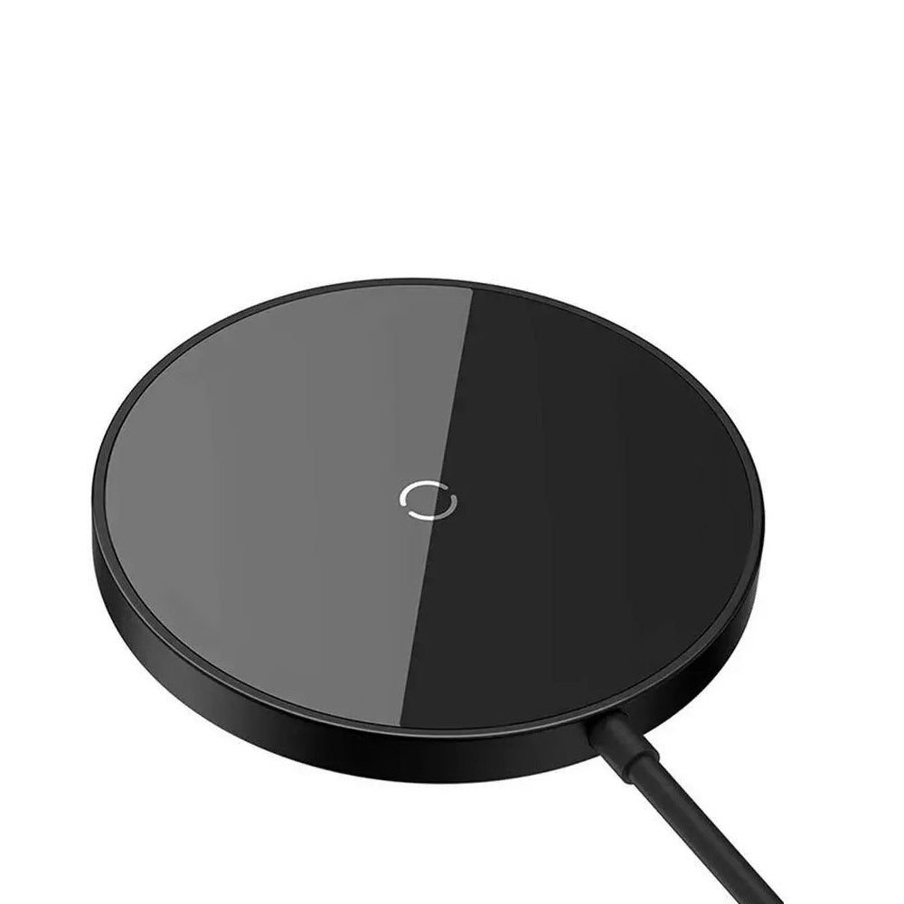 BASEUS ŁADOWARKA INDUKCYJNA SIMPLE MINI 3 15W CZARNA MAGNETYCZNA