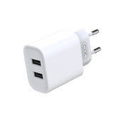 XO ŁADOWARKA SIECIOWA CE02C 2X USB 2,1A BIAŁA + KABEL LIGHTNING