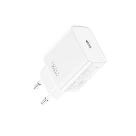 XO ŁADOWARKA SIECIOWA CE15 PD 20W 1X USB-C BIAŁA + KABEL USB-C - USB-C