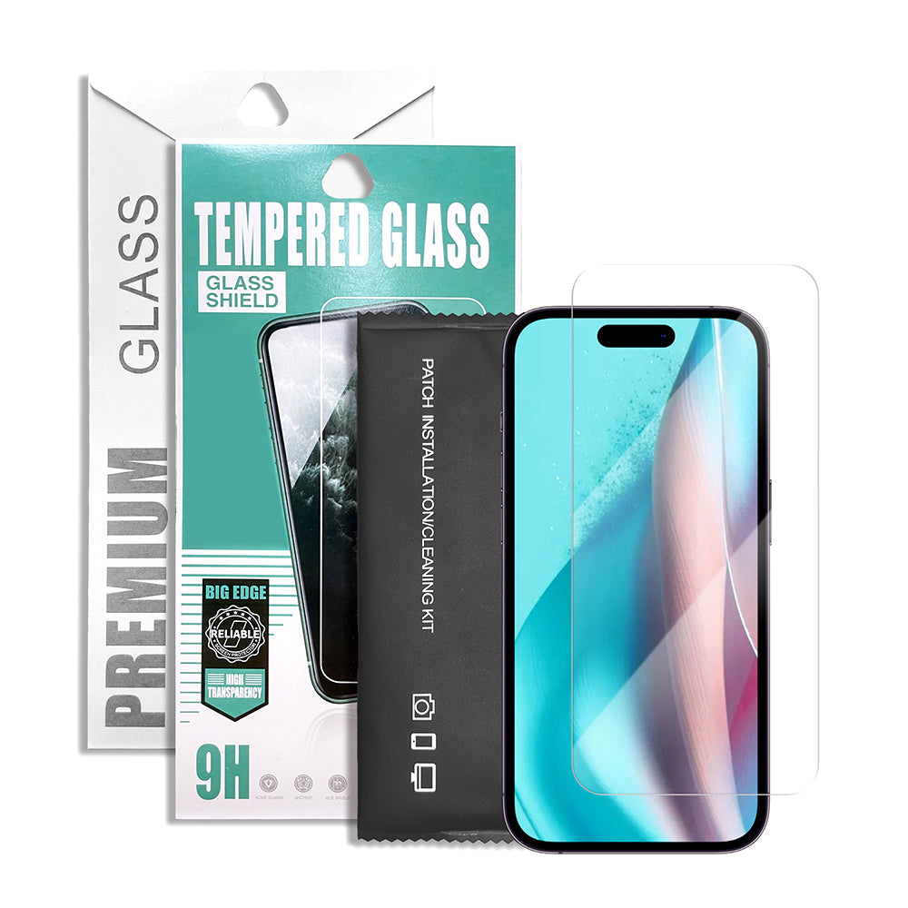 SZKŁO HARTOWANE 2,5D PREMIUM DO IPHONE 13 / 13 PRO 6,1'' / 14 / 16E 6,1''