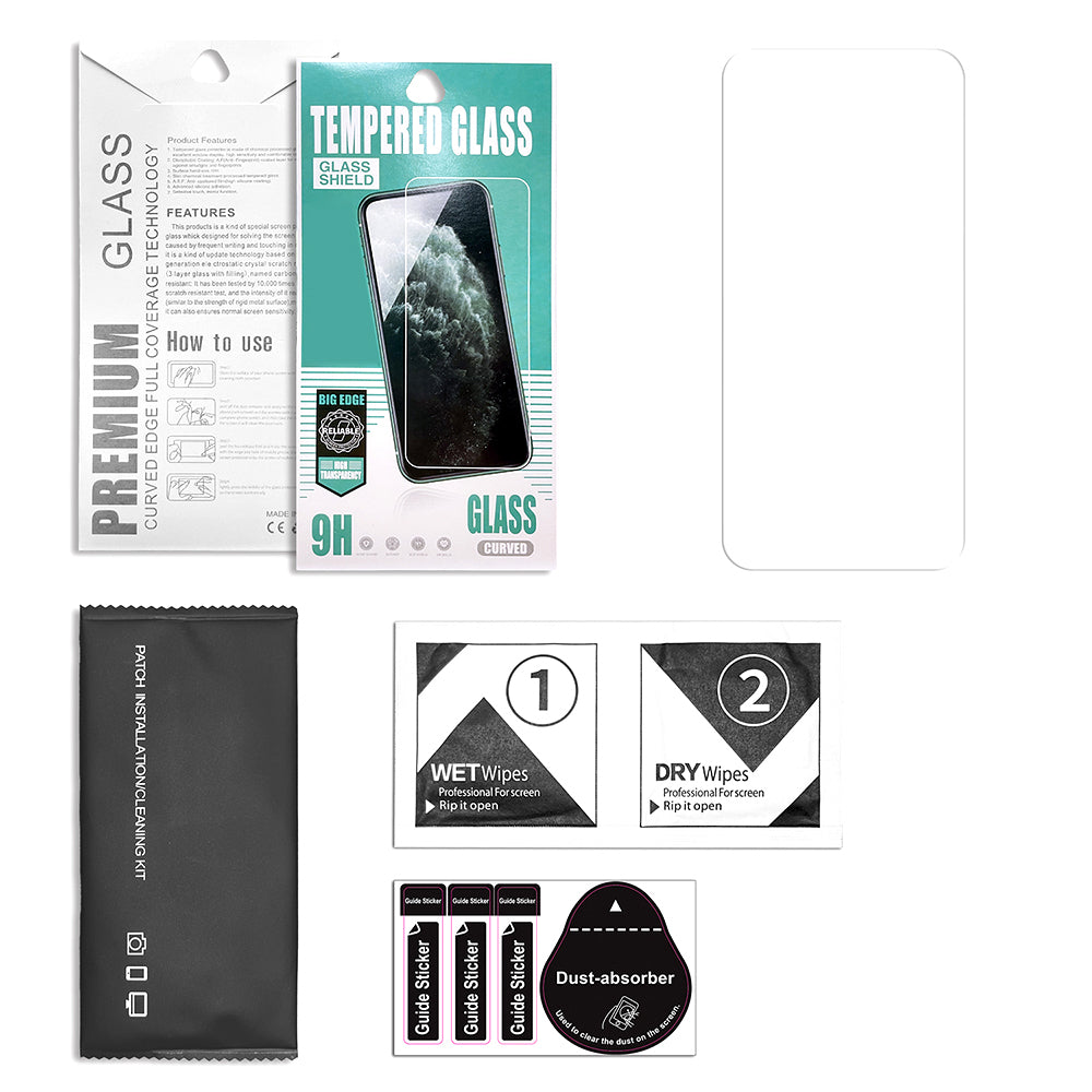 SZKŁO HARTOWANE 2,5D PREMIUM DO IPHONE 13 / 13 PRO 6,1'' / 14 / 16E 6,1''