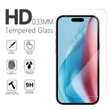 SZKŁO HARTOWANE 2,5D PREMIUM DO IPHONE 16 6,1'' / 15 6,1''