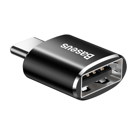 BASEUS ADAPTER OTG MINI USB - USB-C CZARNY