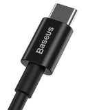 BASEUS KABEL SUPERIOR PD USB-C - USB-C 1,0M CZARNY 100W