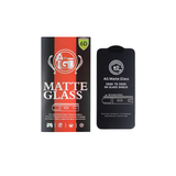 SZKŁO HARTOWANE 6D MATOWE DO IPHONE 13 PRO MAX 6,7'' / 14 6,7'' PLUS CZARNA RAMKA