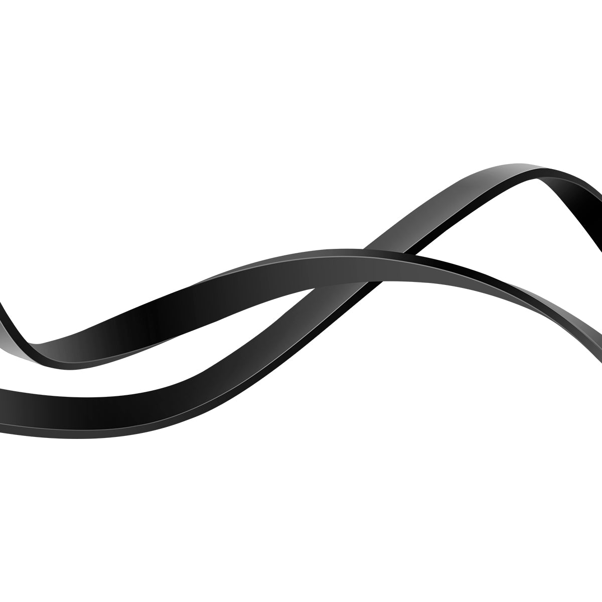 BASEUS KABEL BRIGHT MIRROR 2 3W1 USB - MICRO USB + LIGHTNING + USB-C 1,1M 100W CZARNY ZWIJANY