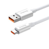 BASEUS KABEL SUPERIOR USB - USB-C 1M BIAŁY 100W