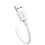 BASEUS KABEL SUPERIOR USB - USB-C 1M BIAŁY 100W