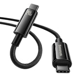 BASEUS KABEL TUNGSTEN PD USB-C - USB-C 3,0M CZARNY 240W