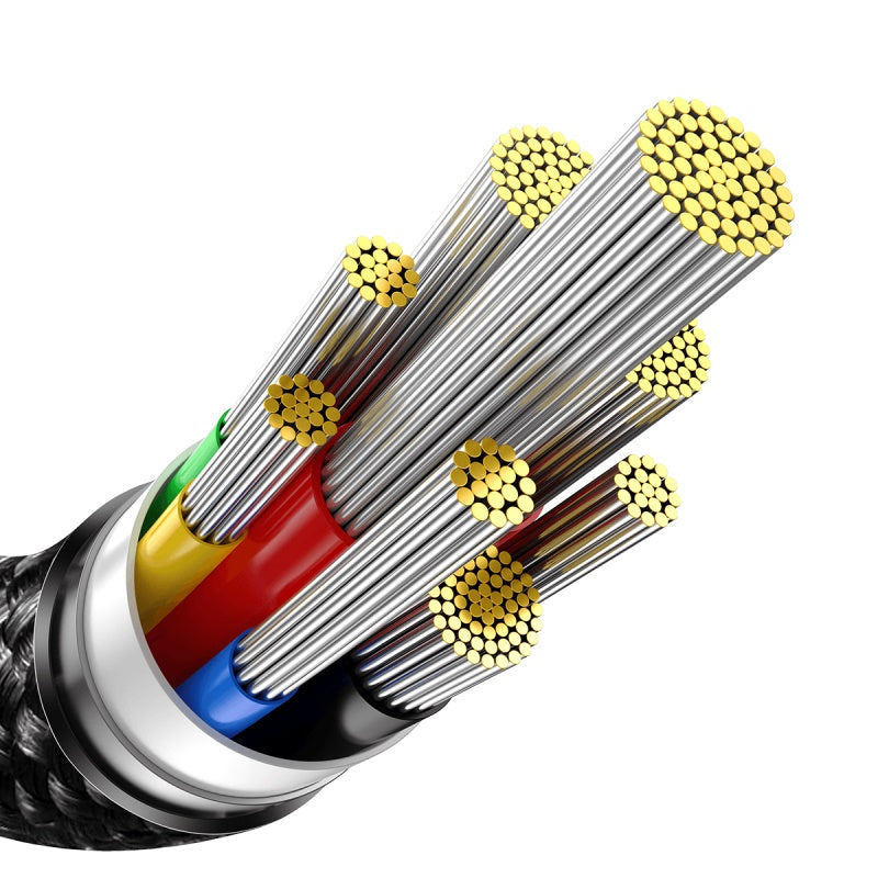 BASEUS KABEL TUNGSTEN PD USB-C - USB-C 3,0M CZARNY 240W