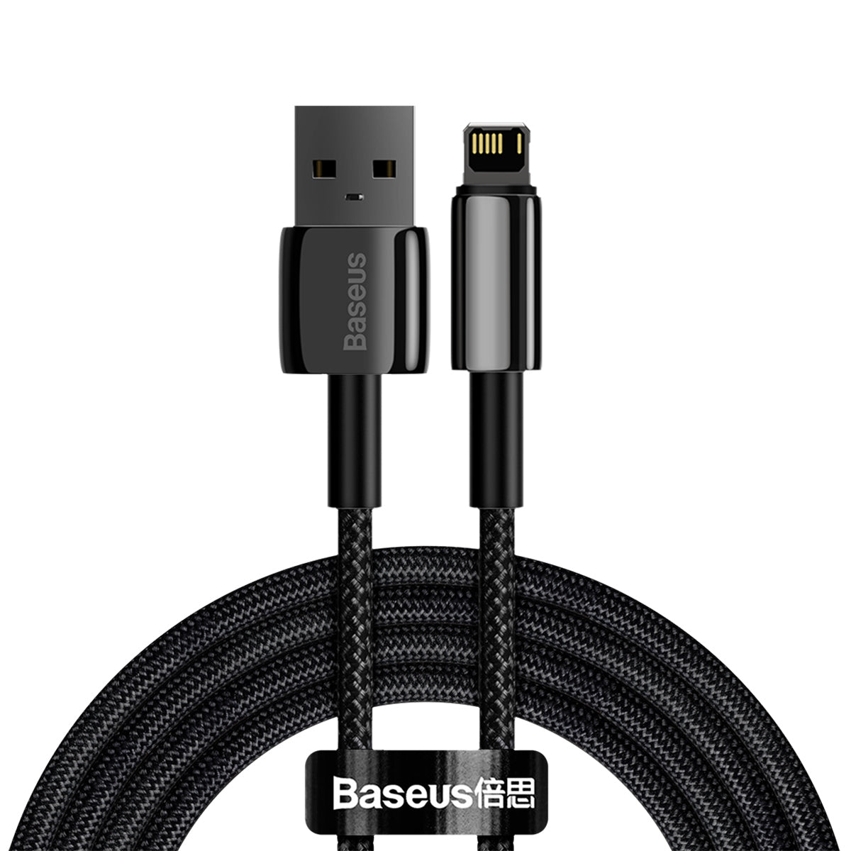 BASEUS KABEL TUNGSTEN USB - LIGHTNING 2,0M 2,4A CZARNY