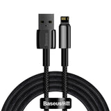 BASEUS KABEL TUNGSTEN USB - LIGHTNING 2,0M 2,4A CZARNY