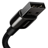 BASEUS KABEL TUNGSTEN USB - LIGHTNING 2,0M 2,4A CZARNY