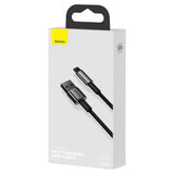 BASEUS KABEL TUNGSTEN USB - LIGHTNING 2,0M 2,4A CZARNY