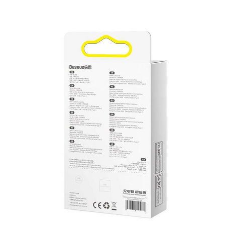 BASEUS KABEL TUNGSTEN USB - USB-C 1,0M CZARNY 100W