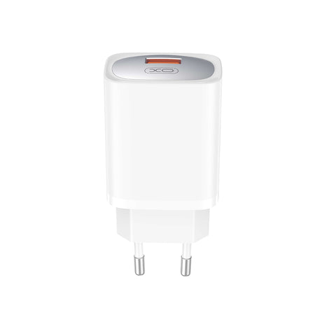 XO ŁADOWARKA SIECIOWA CE19 QC 18W 1X USB BIAŁA + KABEL USB-C