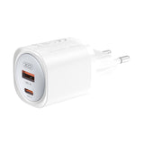 XO ŁADOWARKA SIECIOWA CE21 PD 30W 1X USB-C 1X USB BIAŁA + KABEL USB-C - LIGHTNING