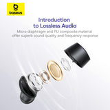 BASEUS SŁUCHAWKI BLUETOOTH BOWIE E18 TRUE WIRELESS EARPHONES CZARNE