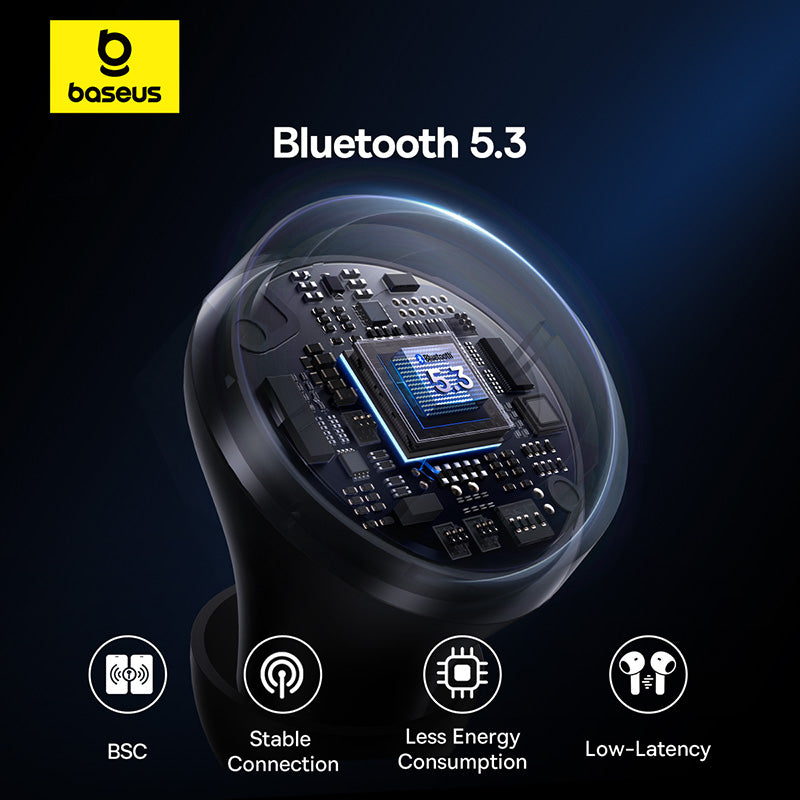 BASEUS SŁUCHAWKI BLUETOOTH BOWIE E18 TRUE WIRELESS EARPHONES CZARNE