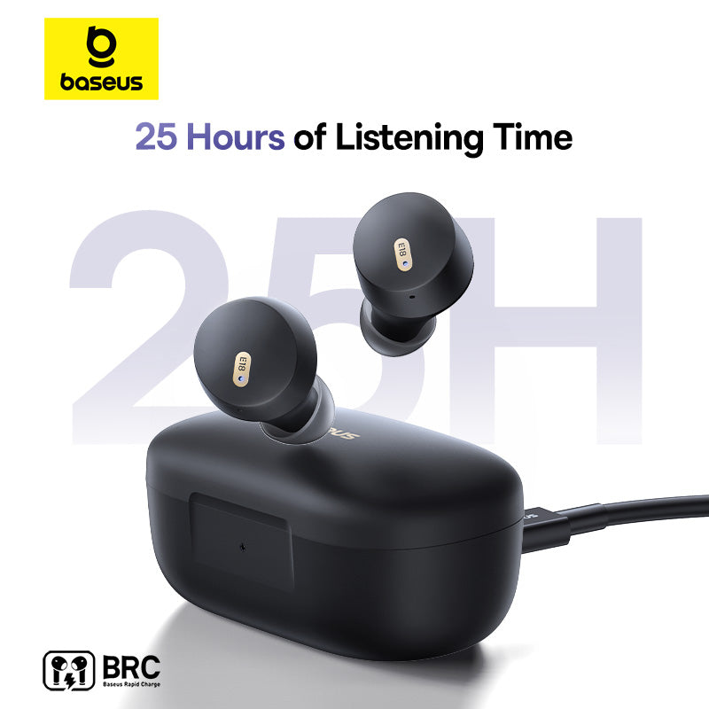 BASEUS SŁUCHAWKI BLUETOOTH BOWIE E18 TRUE WIRELESS EARPHONES CZARNE