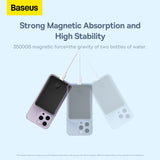 BASEUS POWER BANK MAGNETYCZNY MINI 20W 10000MAH CZARNY