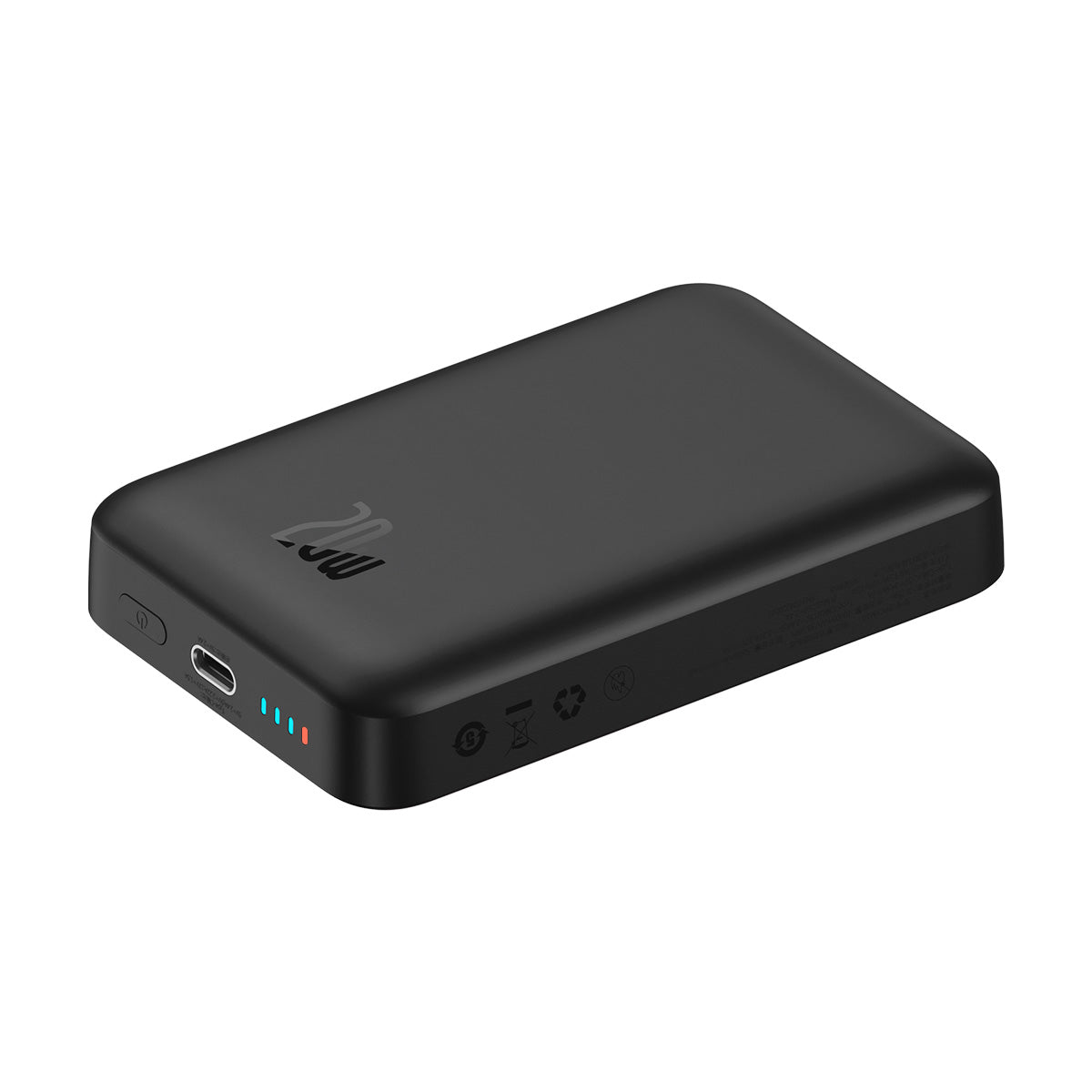 BASEUS POWER BANK MAGNETYCZNY MINI 20W 10000MAH CZARNY