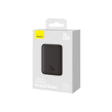BASEUS POWER BANK MAGNETYCZNY MINI 20W 10000MAH CZARNY