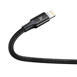 BASEUS KABEL 3W1 RAPID PD USB-C - MICRO USB + LIGHTNING + USB-C 1,5M CZARNY 20W