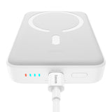 BASEUS POWER BANK MAGNETYCZNY MINI 30W 10000MAH BIAŁY