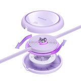 BASEUS KABEL FREE2DRAW MINI RETRACTABLE CHARGING CABLE TYPE-C TO TYPE-C 100W 1M FIOLETOWY