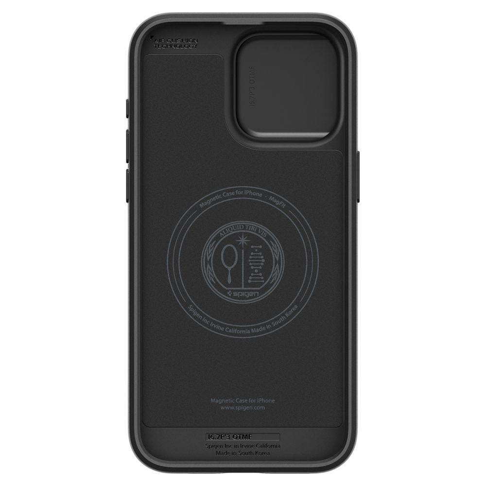 ETUI SPIGEN OPTIK ARMOR MAG MAGSAFE IPHONE 15 PRO BLACK CZARNE