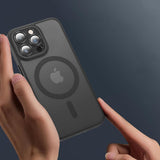ETUI TECH-PROTECT MAGMAT CAM+ MAGSAFE IPHONE 15 PRO CZARNE