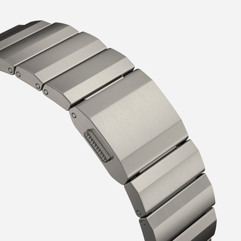 PASEK TECH-PROTECT STEELBAND APPLE WATCH 6 / 7 / 8 / 9 / 10 / SE / ULTRA 1 / 2 (44 / 45 / 46 / 49 MM) TYTANOWY